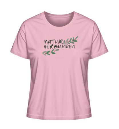 naturverbunden 100% Bio Frauen T-Shirt Frontprint